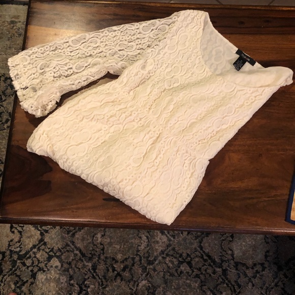 NEW style&co- white lace dress - Picture 3 of 5